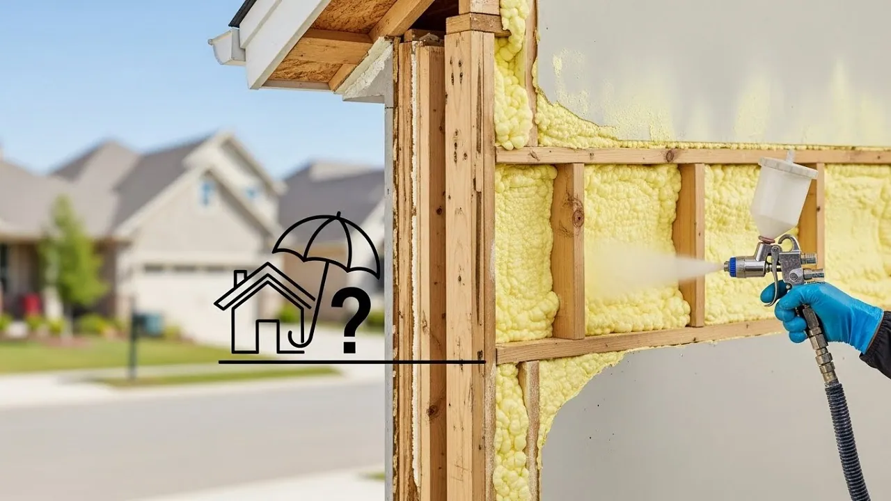 Can You Insure a House with Spray Foam Insulation