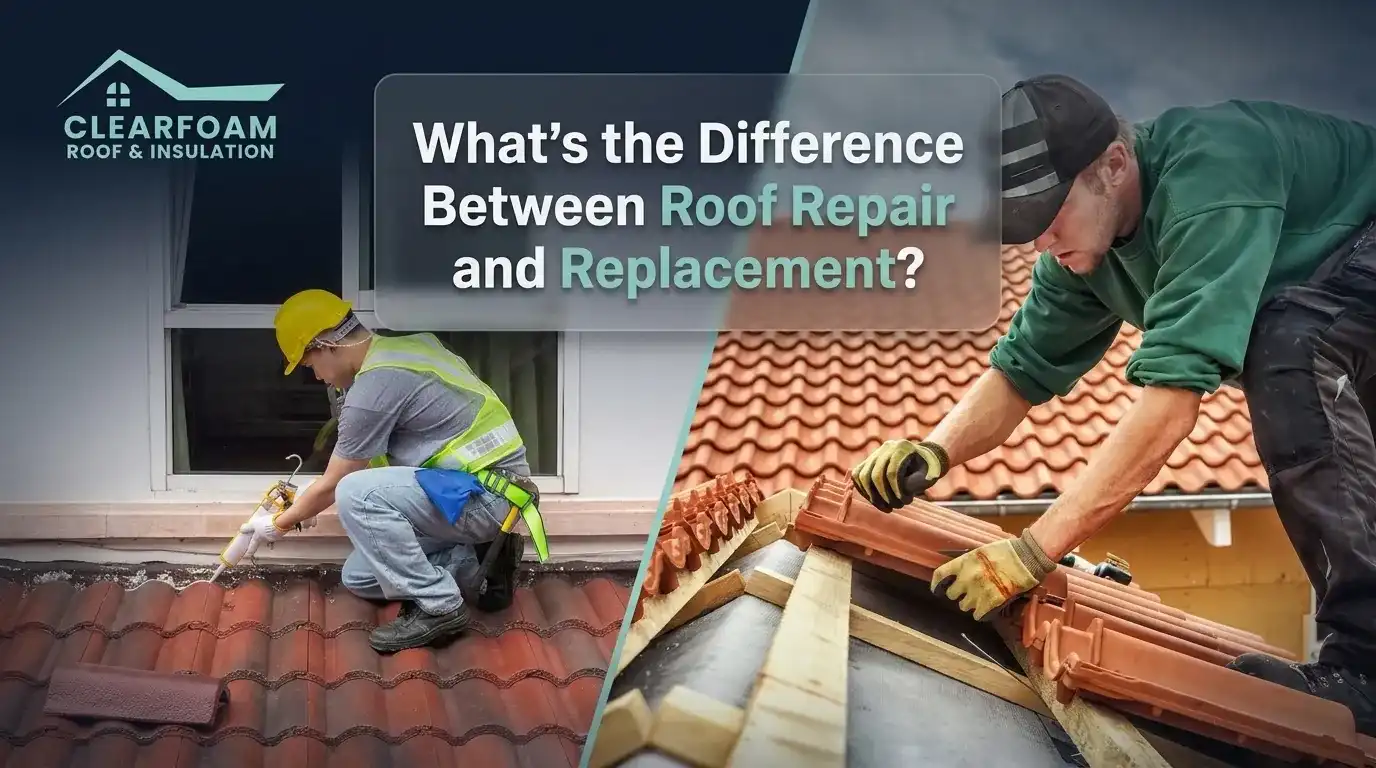 What's the Difference Between Roof Repair and Replacement?