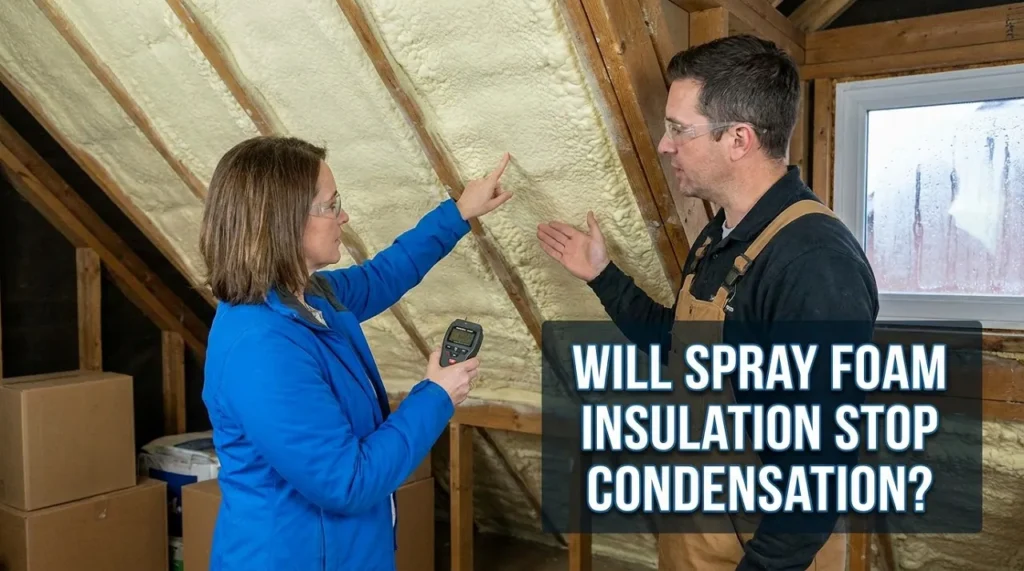Will Spray Foam Insulation Stop Condensation